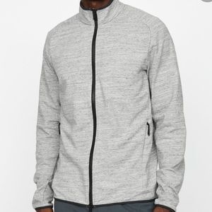 Hill City Men’s Tech Track Jacket - Grey Heather - Medium